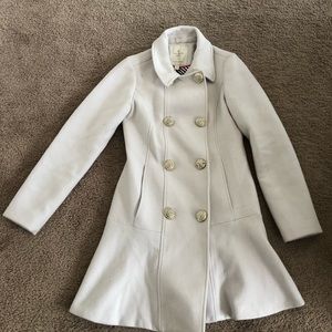 Kate spade New York Double Breasted Twill Coat